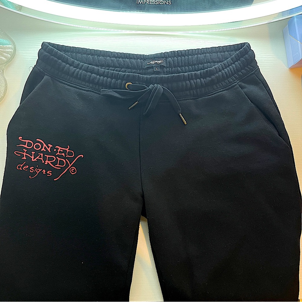 COPY - Black Ed Hardy sweatpants